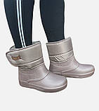 Жіночі чоботи пінка ЕВА на липучці Україна 39, фото 7