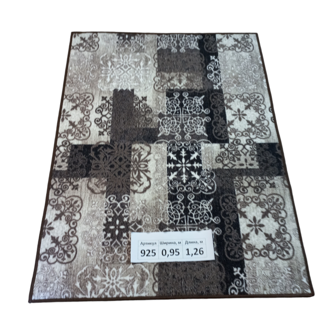 Килим на повстяній основі Dinarsu Print 11925 95х126 см