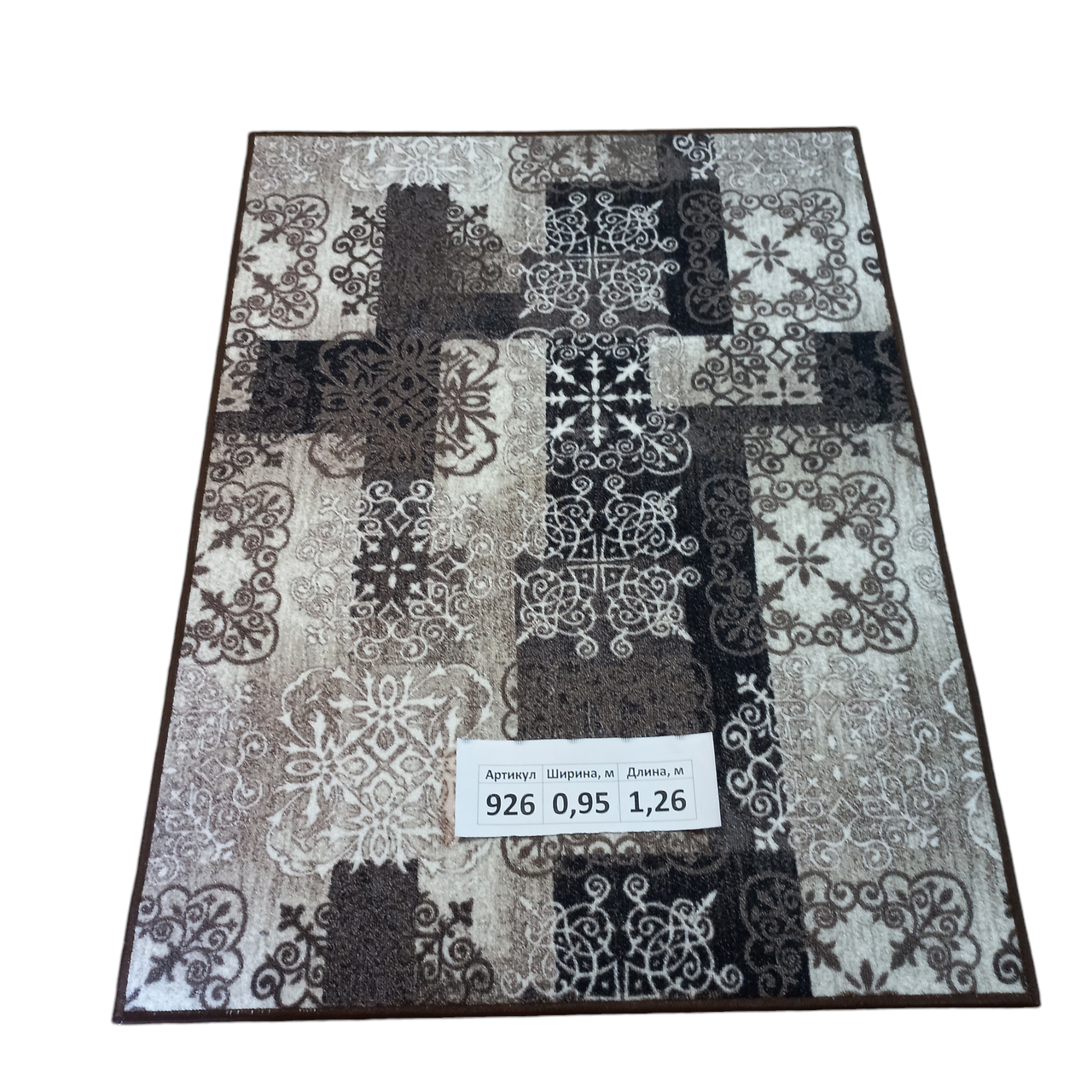 Килим на повстяній основі Dinarsu Print 11926 95х126 см