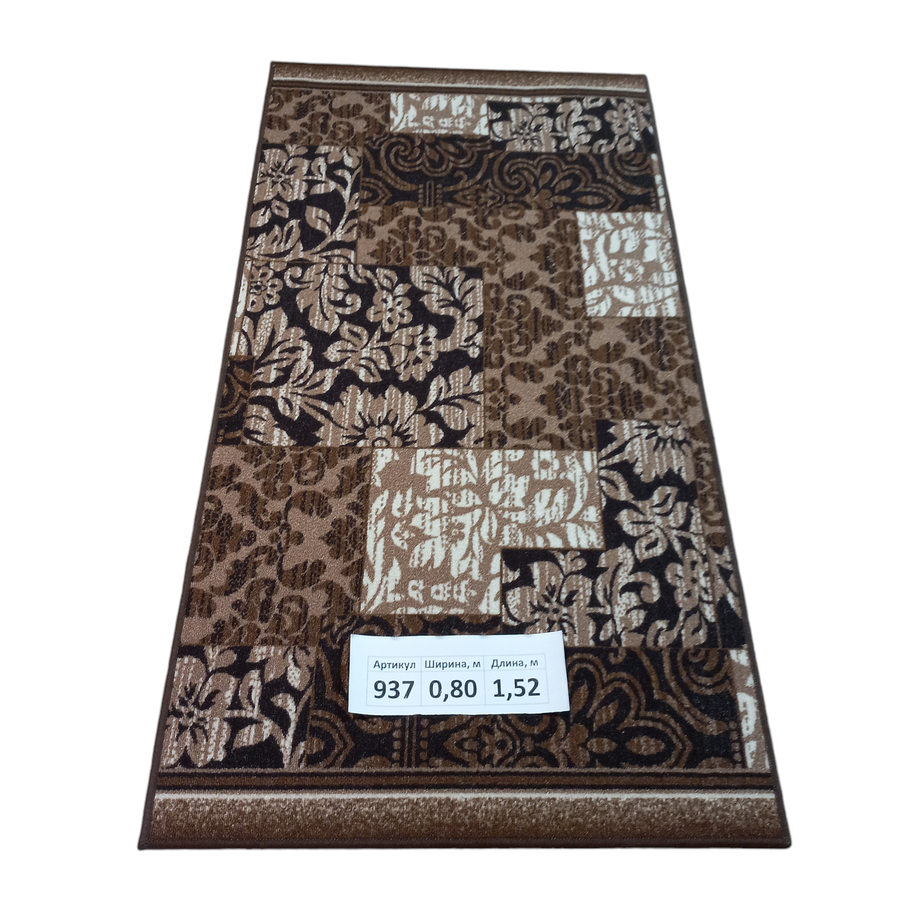 Килим на повстяній основі Dinarsu Print 11937 80х152 см