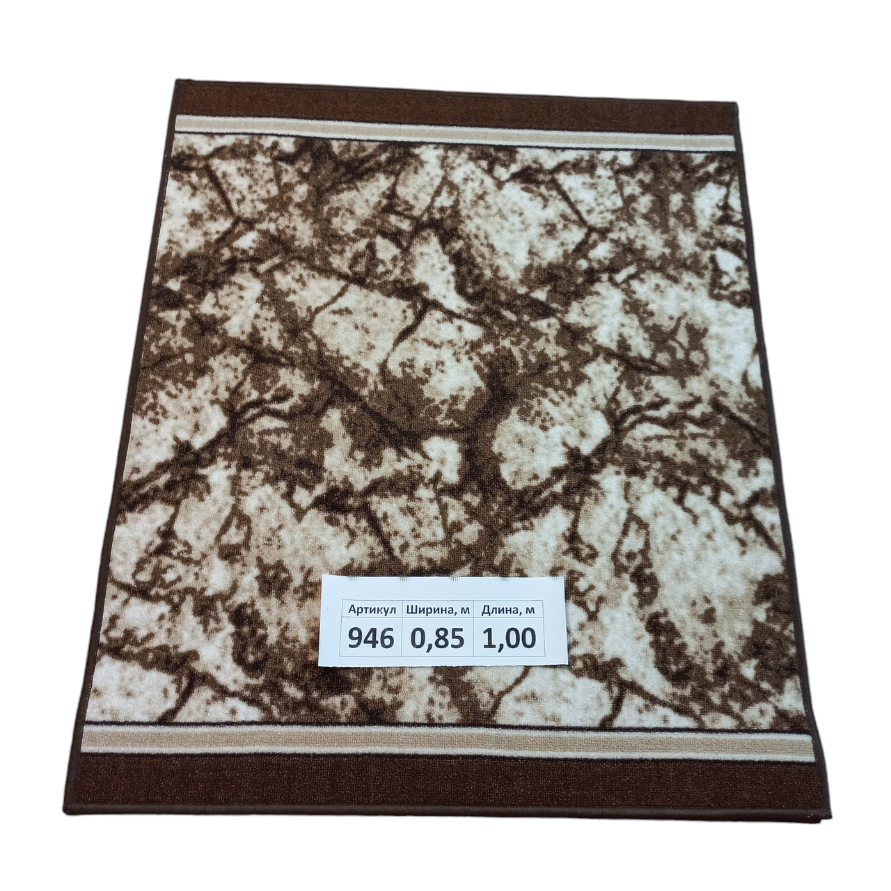 Килим на повстяній основі Dinarsu Print 11946 85х100 см, фото 1