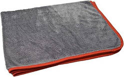 Мікрофібровий рушник (сірий) для сушіння авто Dry Towel 60x70 см, 520 г/м2,аналог ТМ Dry Monster