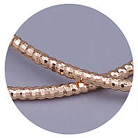 Сережки-кільця XР. Позолота 18К. Діаметр: 57 мм. Товщина: 2 мм.