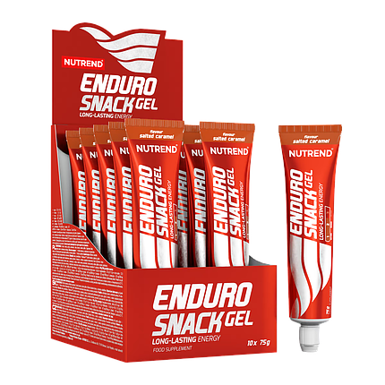 Енергетичний гель Nutrend Endurosnack 75 g Salted Caramel, фото 1