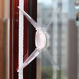 Замок для шафи - купе. Прозорий (03047), фото 2