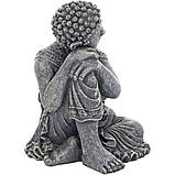 Декорація маленький Будда Hobby Little Buddha 10x9x12,5см (41728), фото 3
