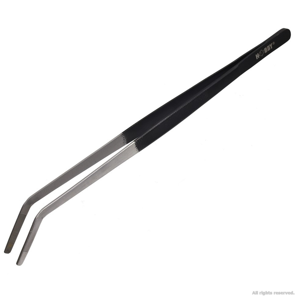 Пінцет вигнутий Hobby Tweezer curved 30см. (36310), фото 1