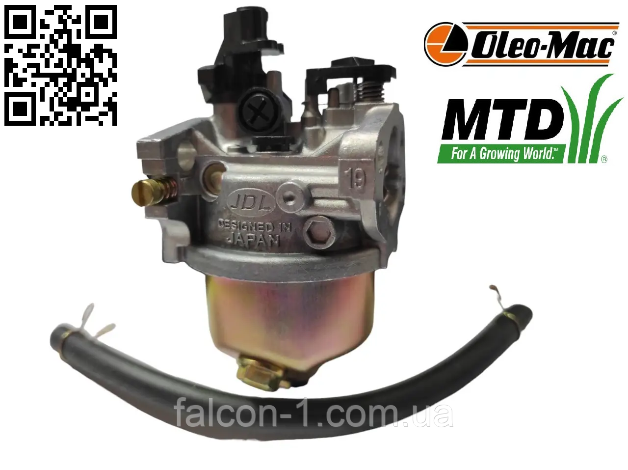 Карбюратор Oleo-Mac MTD 51 T/205 Emak для Budget 46 Al-ko Sadko Terradena PM 460 1р61F 1Р65F 1Р64F 1Р70F L66150143, фото 1