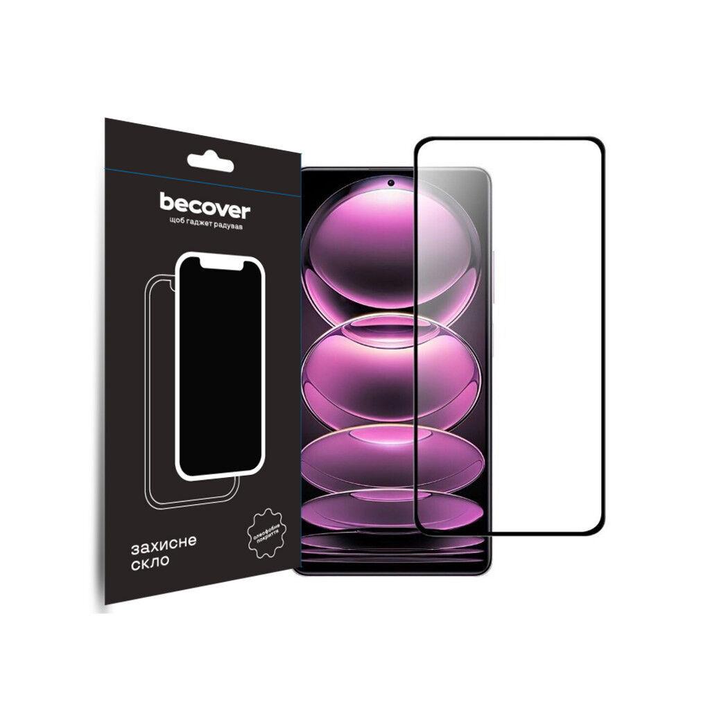 Захисне скло BeCover для Xiaomi Poco X5 Pro 5G Black (708820)