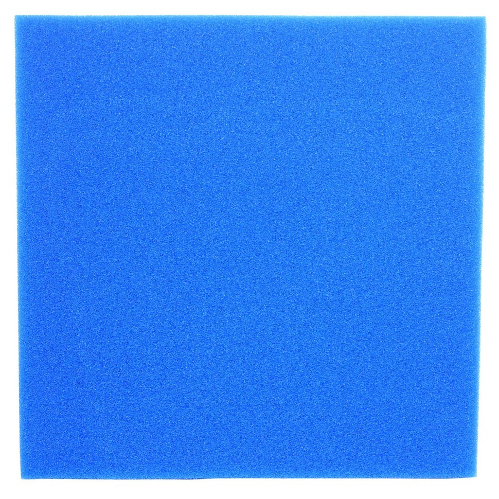 Фільтруюча губка тонкої очистки Hobby Filter sponge blue 50x50x3см ppi 30 (20460)