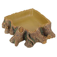 Миска для води, кутова Hobby Drinking Bowl Stump 3 28x26x8см (41493)