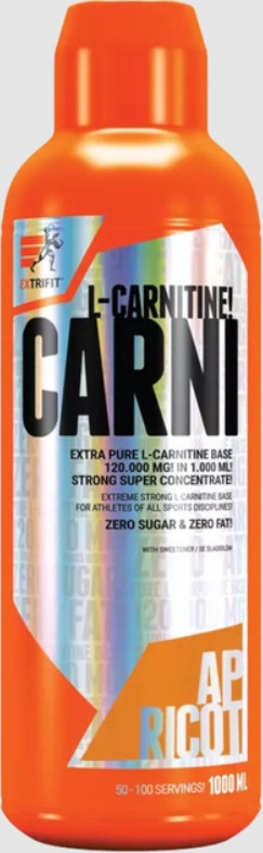 Рідкі Всаа EXTRIFIT BCAA 80000 Liquid 1 л абрикос