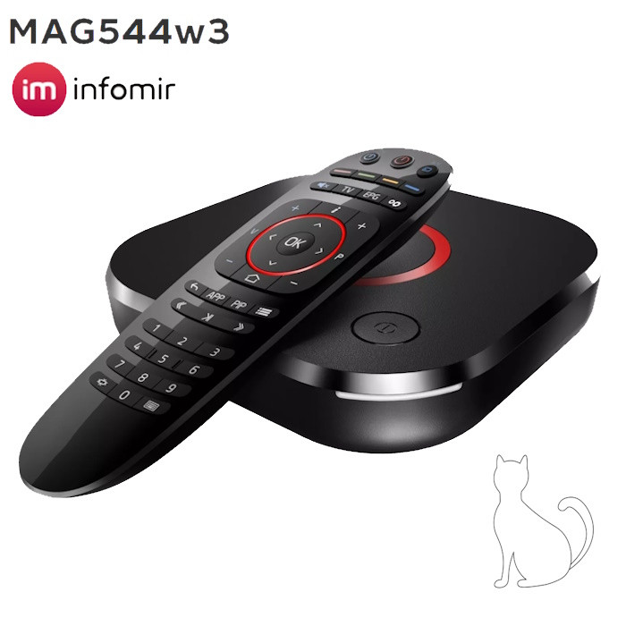 MAG544w3 | TV приставка OTT Linux Infomir