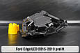 Корпус фари Ford Edge LED (2015-2019) дорест правий, фото 8