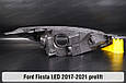 Корпус фари Ford Fiesta LED (2017-2021) дорест лівий, фото 2