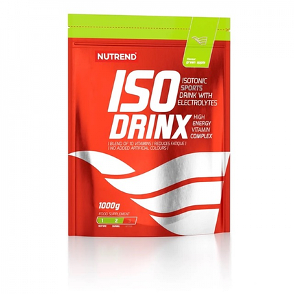 Ізотонік Nutrend IsoDrinx 1000 g Green Apple, фото 1