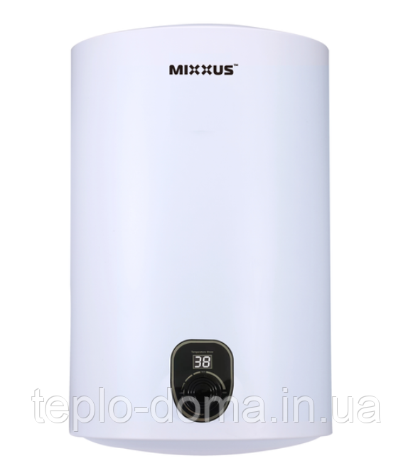 Водонагрівач "Циліндр" Mixxus EWH-01050 Round Dry накопичувач. 50 л, сухий тен 2 kW
