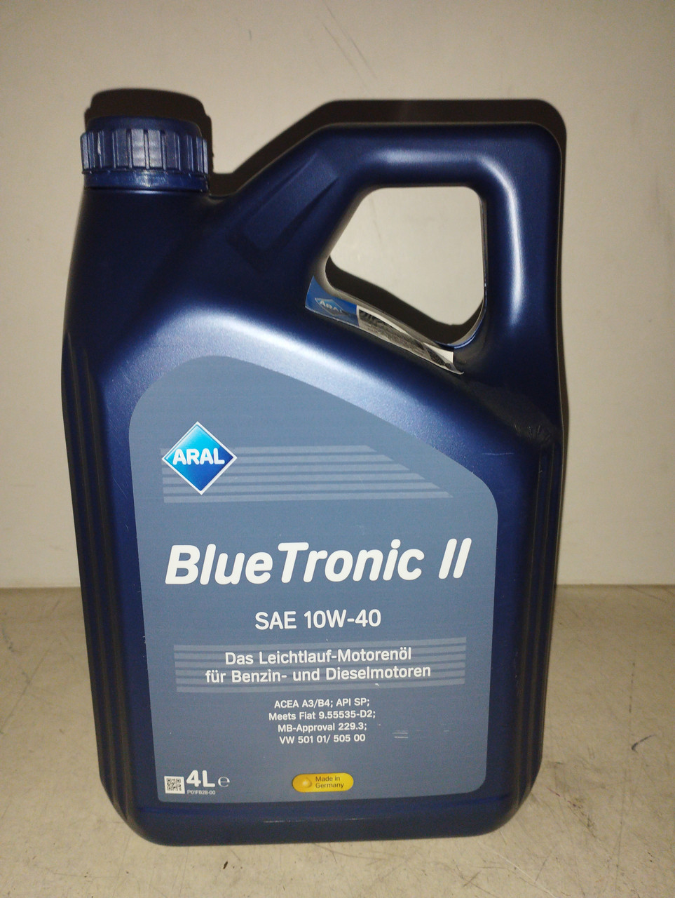 Aral Олива моторна Blue Tronic 10w40 4 л, фото 1