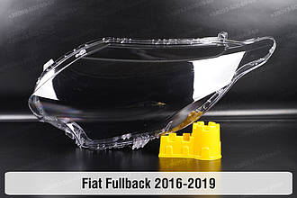 Скло фари Fiat Fullback (2016-2019) ліве
