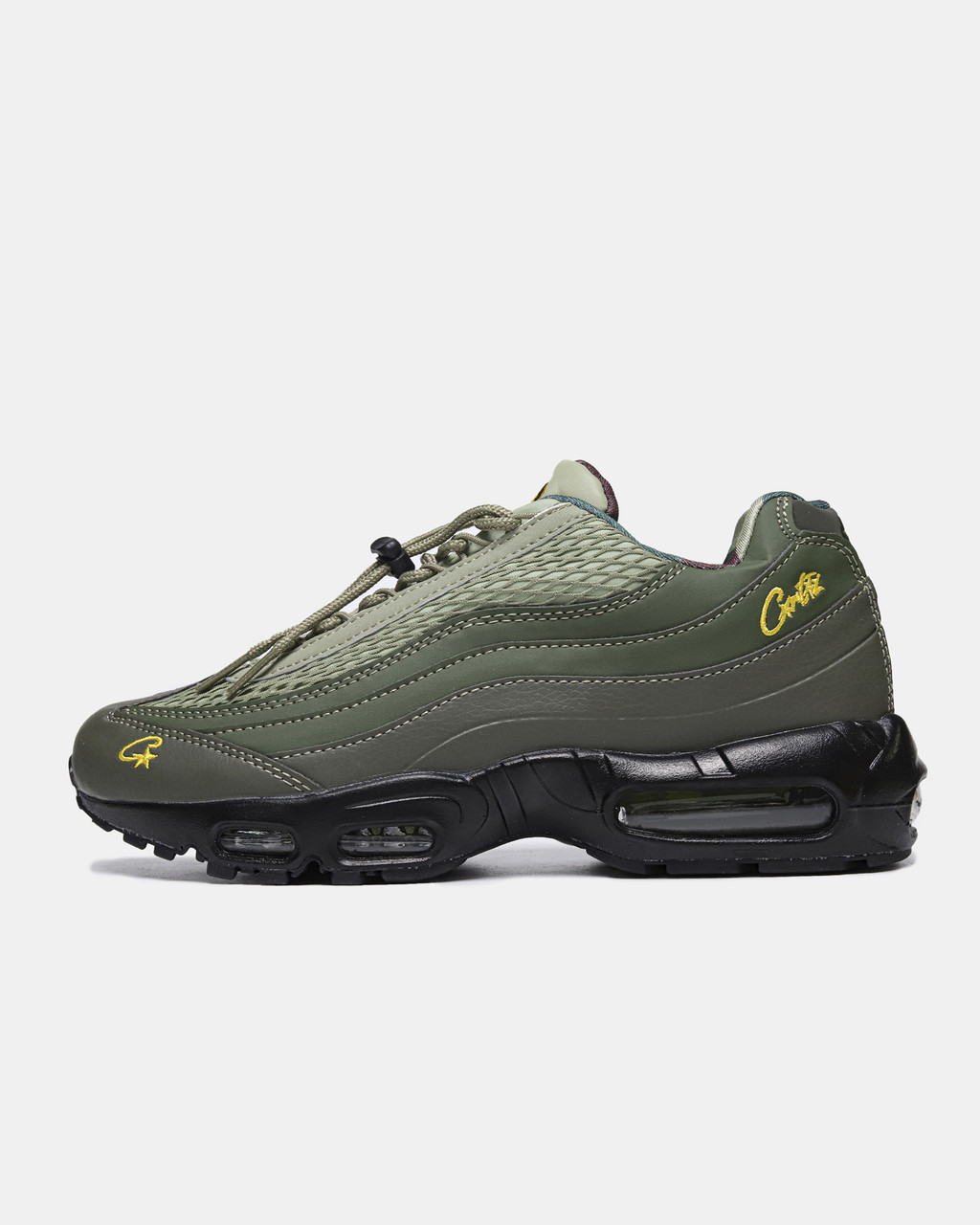 Чоловічі Кросівки Nike Air Max 95 x Corteiz Rules the World / Найк Аїр Макс 95 Кортейз Рулс зе Ворлд Зелені
