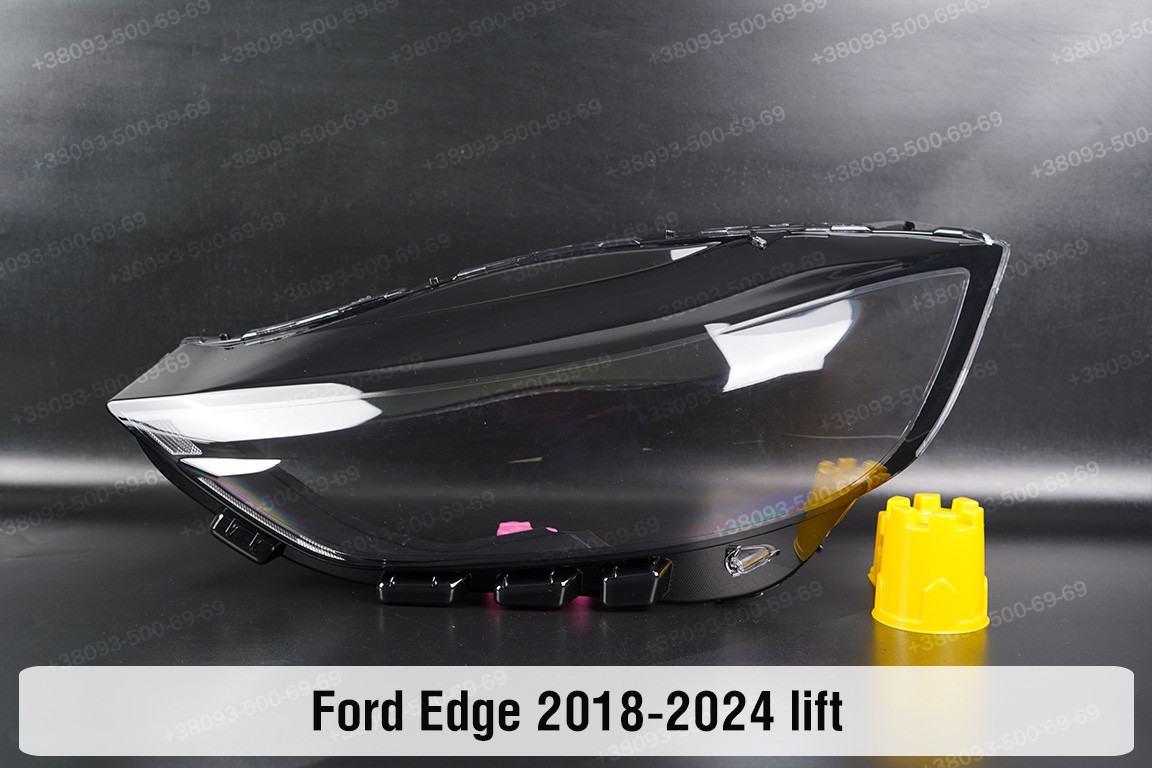 Скло фари Ford Edge (2018-2024) рест ліве