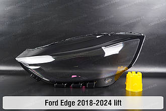 Скло фари Ford Edge (2018-2024) рест ліве