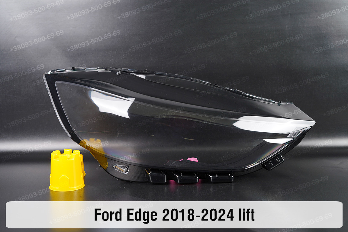 Скло фари Ford Edge (2018-2024) рест праве