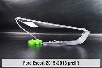 Скло фари Ford Escort (2015-2018) дорест праве