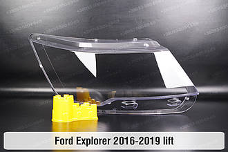 Скло фари Ford Explorer (2016-2019) рест праве