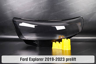 Скло фари Ford Explorer (2019-2023) дорест ліве