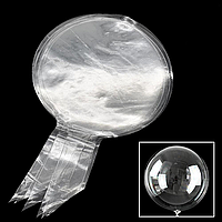 Кулька Bubble (Бабл) КНР 8"(20 см) Прозора