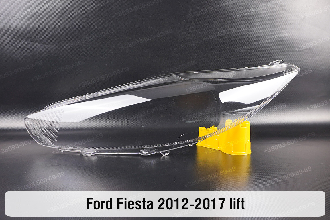 Скло фари Ford Fiesta (2012-2017) рест ліве, фото 1