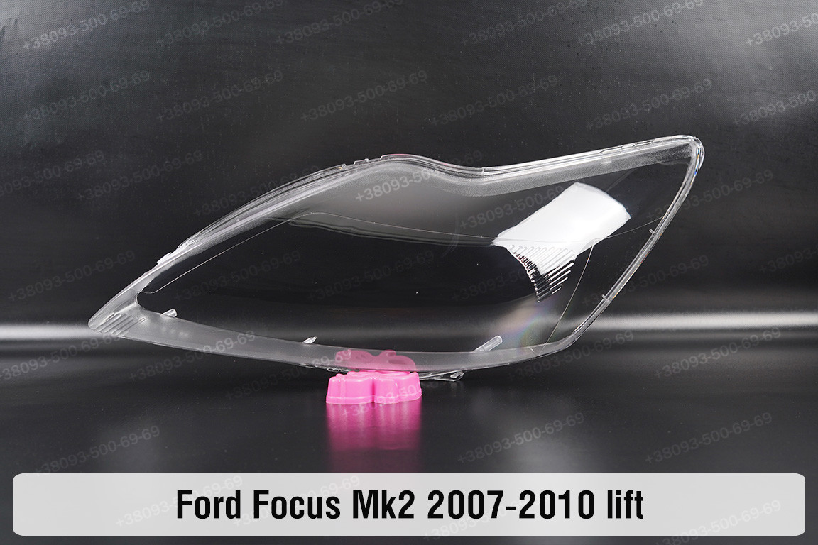 Скло фари Ford Focus Mk2 (2007-2010) рест ліве, фото 1