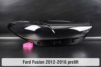 Скло фари Ford Fusion (2012-2016) дорест праве