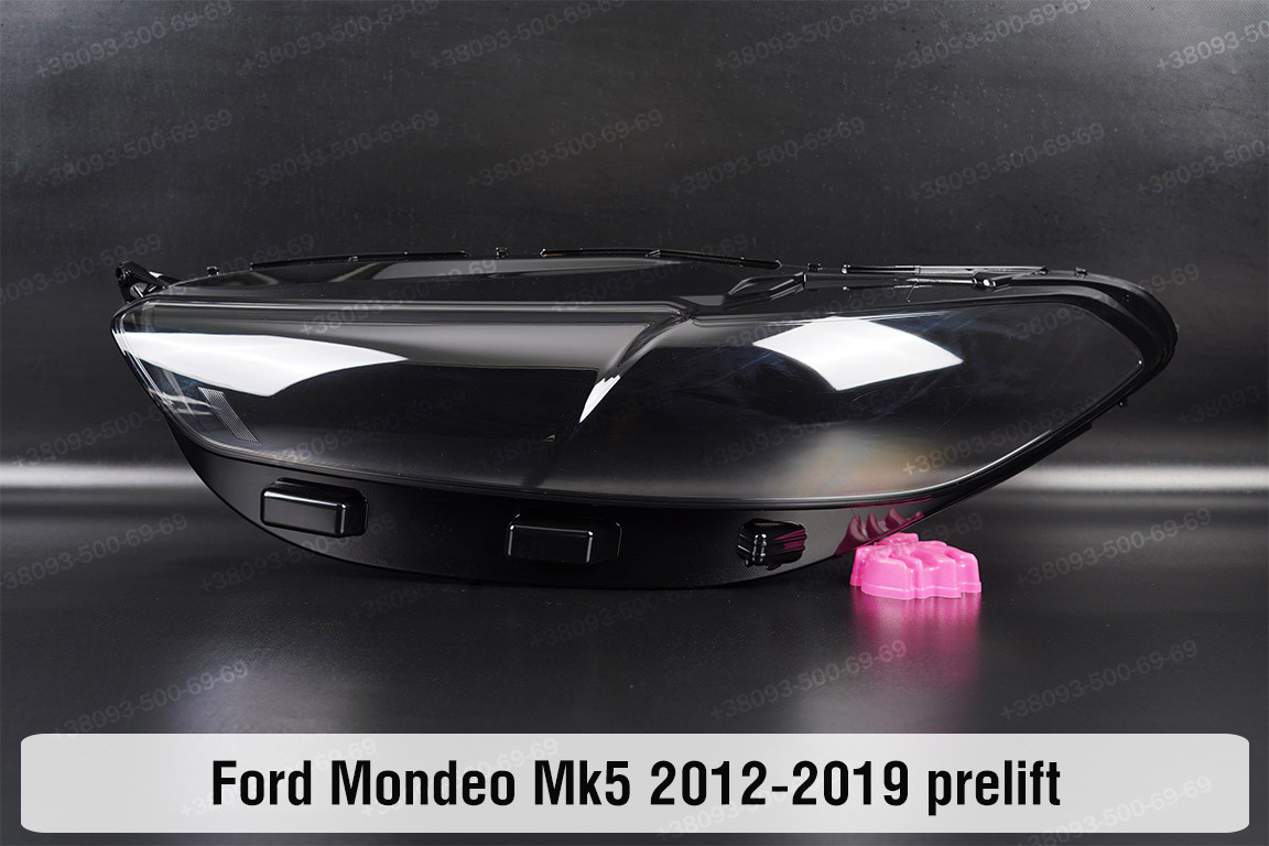 Скло фари Ford Mondeo Mk5 (2012-2019) дорест ліве, фото 1