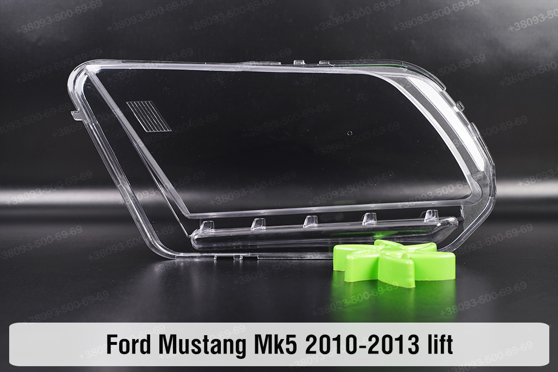 Скло фари Ford Mustang Mk5 (2010-2013) рест ліве, фото 1