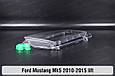 Скло фари Ford Mustang Mk5 (2010-2015) рест ліве, фото 9