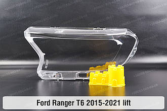 Скло фари Ford Ranger T6 (2015-2021) рест ліве