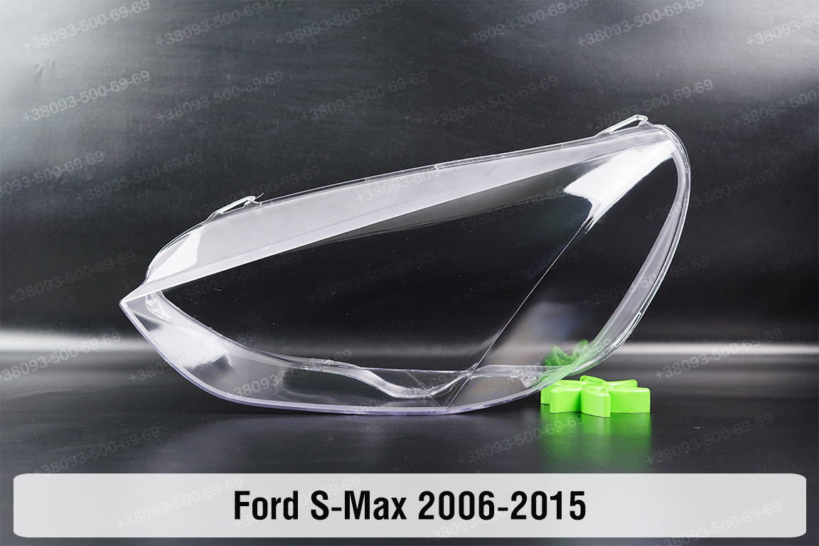 Скло фари Ford S-Max (2006-2015) ліве, фото 1