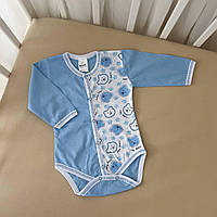 Боді 8 кн. "Мася" д.р. Блакитний Кулір арт.27072902  Зріст 68-44(р)