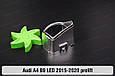 Хромована маска лінзи Audi A4 B9 LED (2015-2020) дорест права, фото 2