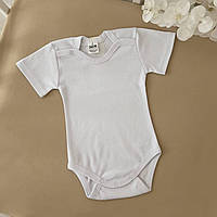 Боді "Класичний" к.р. Білий Інтерлок арт.27081729  Зріст 62-40(р)