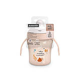 Поильник з ручками та носиком Suavinex Wonderland 200 мл від 6 міс, pink, фото 4