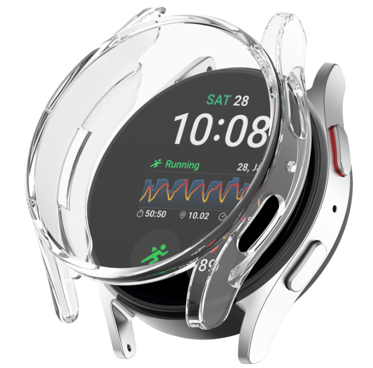 Чохол-накладка DK для Samsung Galaxy Watch7 (L300 / L305) 40mm | Silicone Face Case (clear)