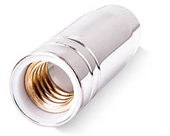 Сопло хромоване з різьбою