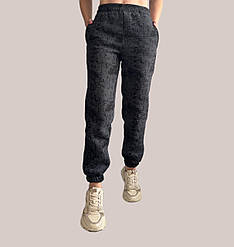 Батальні ждоггери з ТУРЕЦЬКОЇ трьохнитки на ФЛІСІ мод. 068 принт