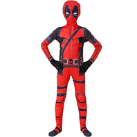Костюм / Комбінезон + Балаклава + рукавички Дедпул Deadpool дитячий (S-100-110 см)