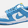 Кросівки Nike SB Dunk Low Blue White / Найк СБ Данк Низькі Сині з Білим, фото 8