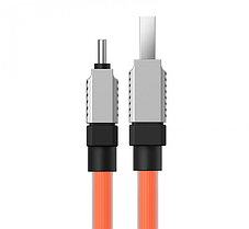 Кабель Baseus CoolPlay Series Fast Charging Cable USB to Type-C 100W 1m CAKW000607 Orange, фото 4