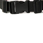 Сумка-ремінь для бігу з двома кишенями рожева, фото 2